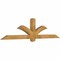 Ekena Millwork Redmond Rough Sawn Timber Gable Bracket, Western Red Cedar, 84"W x 21"H x 4"D x 4"F, 6/12 Pitch GBW084X21X0404RED00RWR - alternate 2